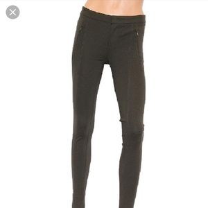 Brown skinny riding pants